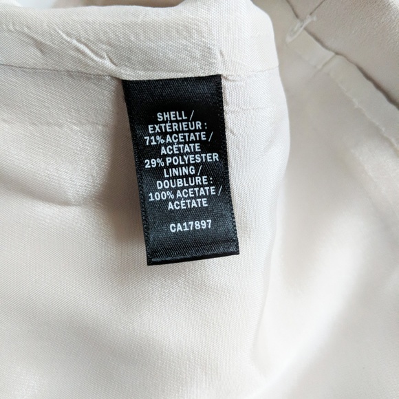 Banana Republic Nude Black Tulip Pencil Skirt Mini - Picture 5 of 6